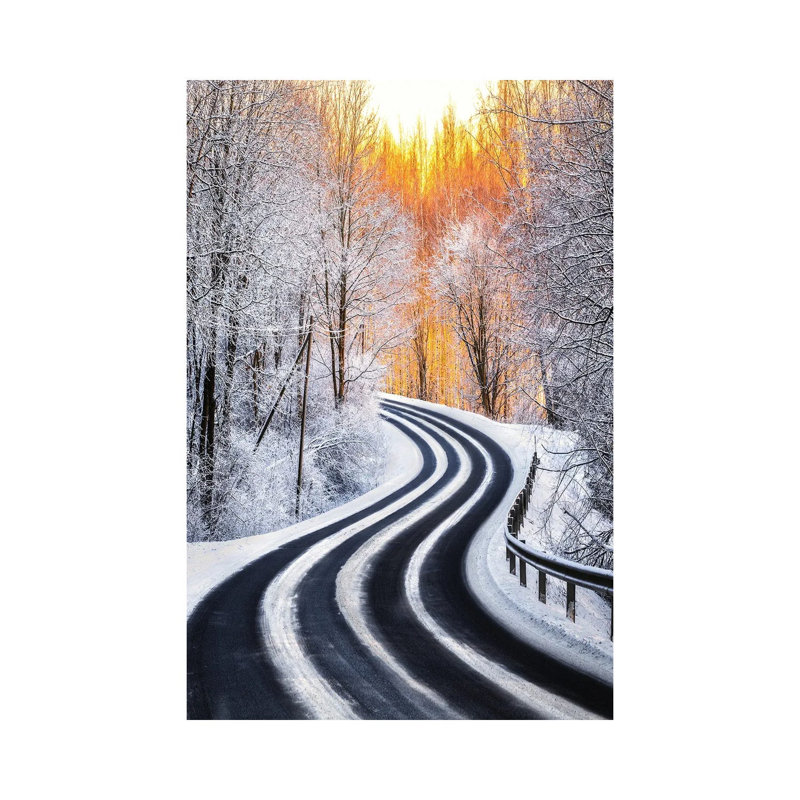 Curves 1 Piece Wrapped Canvas Wall Art, 66.04 cm H x 45.72 cm W x 3.175 cm D