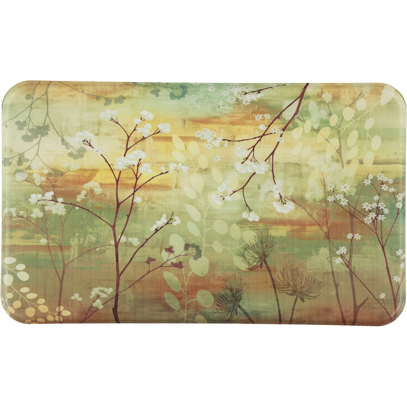 Tapis de cuisine anti-fatigue très grand misty en bois Chilton, L 18 po x l 30 po