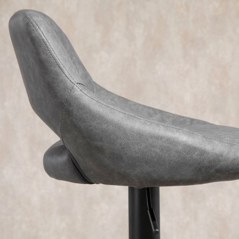 Tabouret de bar Davionn, gris