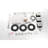 Efficient Shower System With Self-Cleaning Nozzle, Head, Hand - Brushed Nickel Versatile In Shower, Valve Trim-121169476