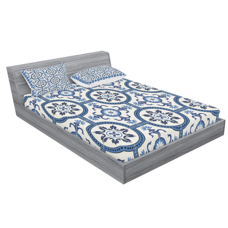 Microfiber Sheet Set, Full Sheet Set with Fitted Sheet