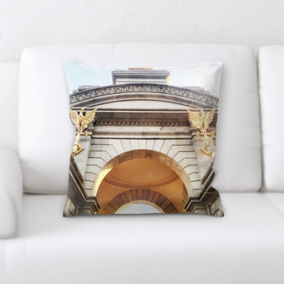 Statue Throw Pillow