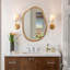 Miroir asymétrique pour décoration murale