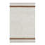 Little Chefs Rectangle Hand Tufted Cotton Area Rug in Natural/Toffee-292616435