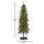 Arbre de Noël vert avec lumières-1328566438