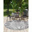 Tapis blanc et noir Aucun-1163620583