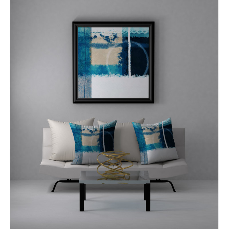 Reversible Throw Pillow, 18" x 18"