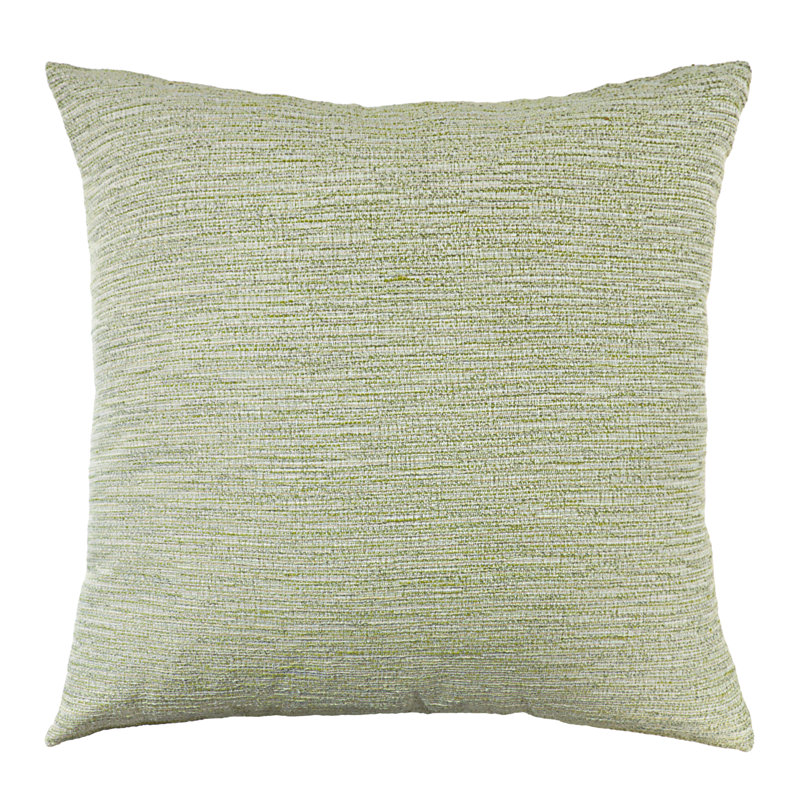 Molto Square Indoor/Outdoor Pillow Cover & Insert, Avocado, 18" x 18"