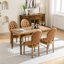 Peinture antique de style français avec cadre en bois massif (sans table de salle à manger)-431844485