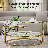 Desdee Glass Top Single Coffee Table