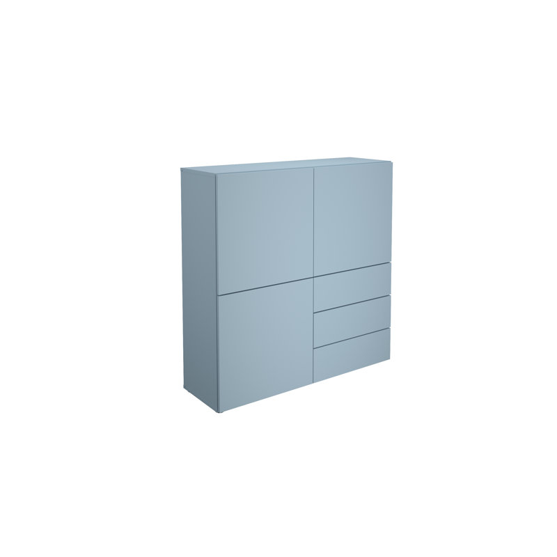 Kuziva 99cm W 3 - Drawer Chest of Drawers