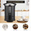 Coffee Urn - Distributeur de boissons chaudes de 18 L pour la restauration, percolateur à double paroi en acier inoxydable, robinet sans jauge avec jauge d'eau, ramasse-gouttes et lumières chaudes (noir)-123266727