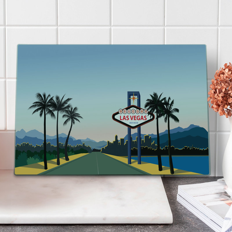 East Urban Home Glass Cutting Board