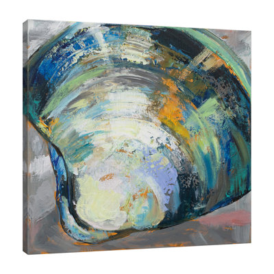 «Clamshell Two» par Jeanette Vertentes - peinture sur toile tendue