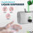 Manual Surface-Mounted  Liquid Horizontal Soap Dispenser