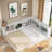Holston Metal Daybed with Storage Cabinets and USB Ports-620493207