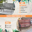 Taunya Outdoor Bench