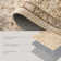 Redenhalk Area Rug NaturalGrey, Machine Washable Rug,Soft Accent Rugs,Non-Slip Non-Shedding Low-Pile Floor Carpet