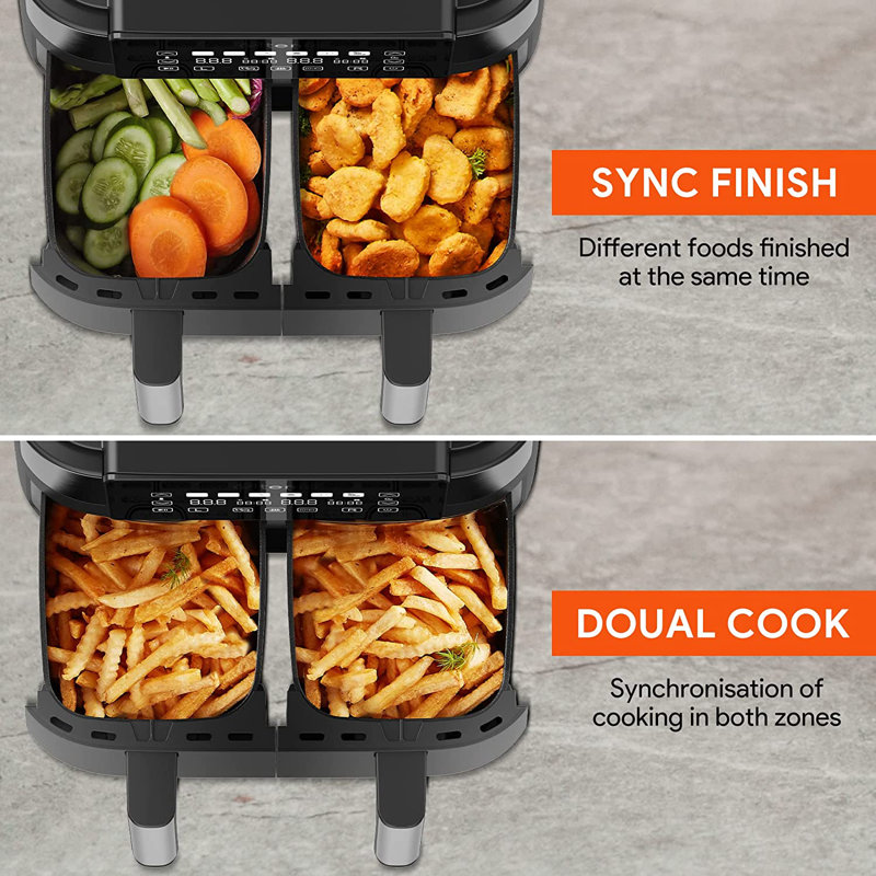 Hamilton Beach Healthy Cook Dual Air Fryer