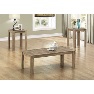 Ensemble de table, ensemble de 3 pièces, café, bout, côté, décor, salon
