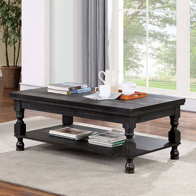Table basse rustique de style rustique