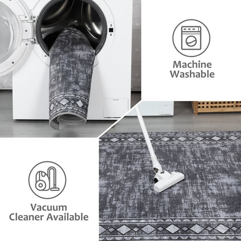 Tapis Koriey avec envers antidérapant, Rectangle 9 pi x 12 pi