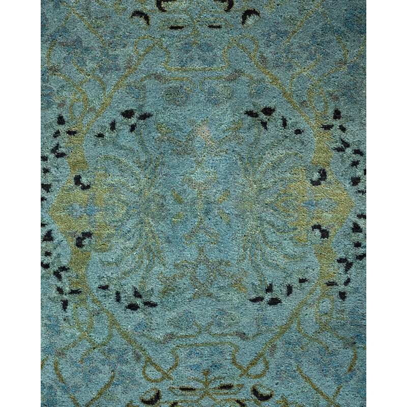 Fine Vibrance One-of-a-Kind 4' 3" X 6' 0" Hand Knotted Area Rug