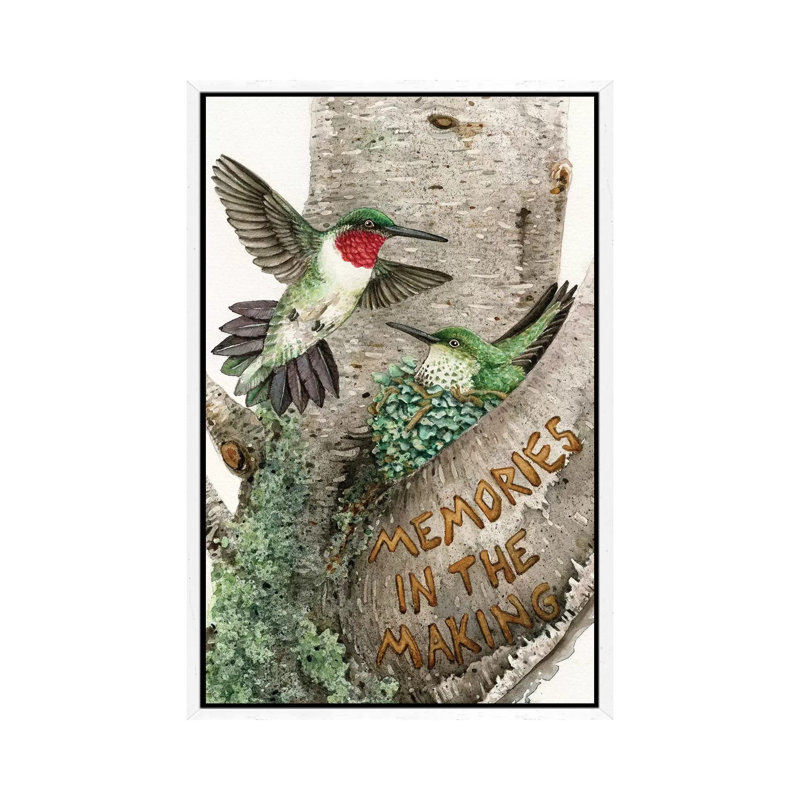 Memories In The Making 1 Piece Wall Art on Canvas, 152.5 cm H x 101.5 cm W, White Framed