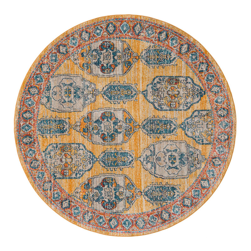 Alkire Indoor Rug, Round 7'