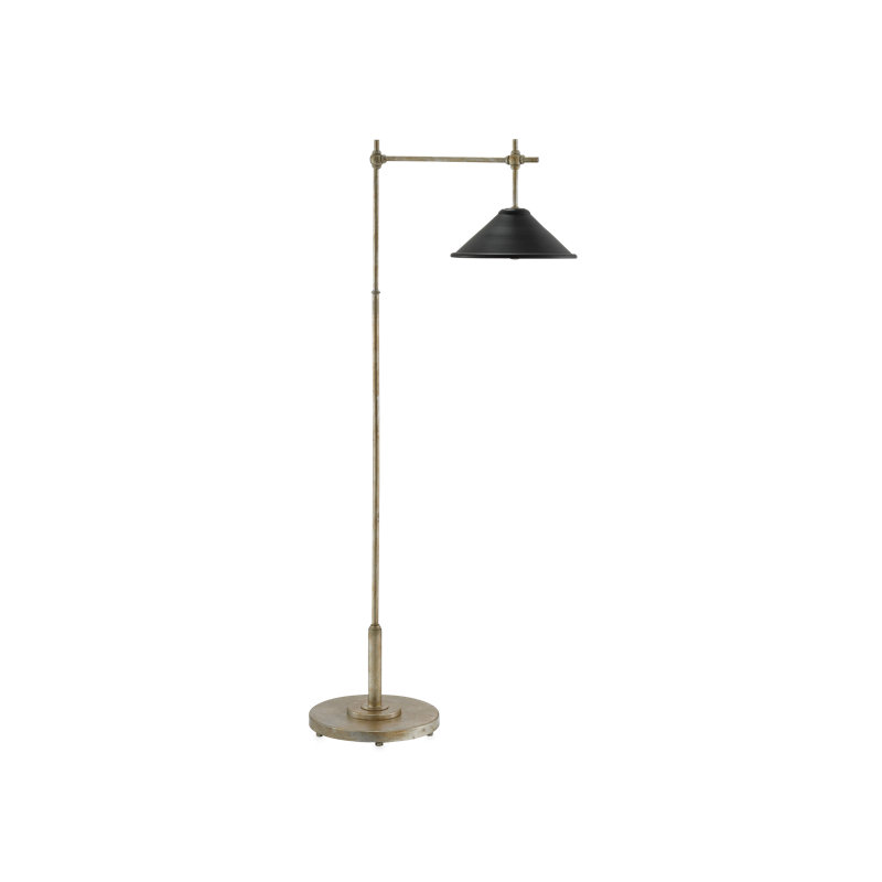 Dao 54'' Silver Granello Task Floor Lamp