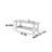 French retro shoe changing stool 5 - Pair Solid Wood Shoe Storage Cabinet