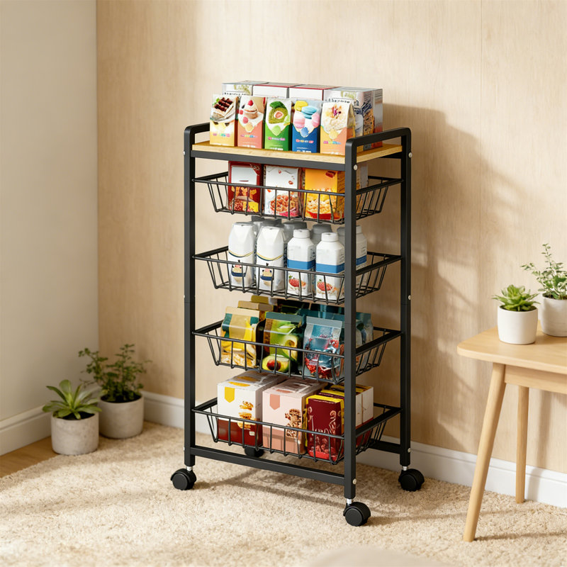 Metal Bar Cart