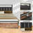 Tryston LED Bed Frame with Drawers and Charging Station-1925215923-1925215922