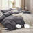 Bedsure Microfiber Duvet Cover King Size - Prewashed Cotton-Like Extra Soft Bedding Set (Set of 3)-907706780-907706782