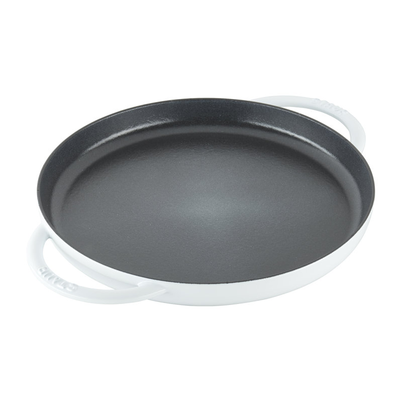 Staub Cast Iron Griddle, Cherry, 15.35"
