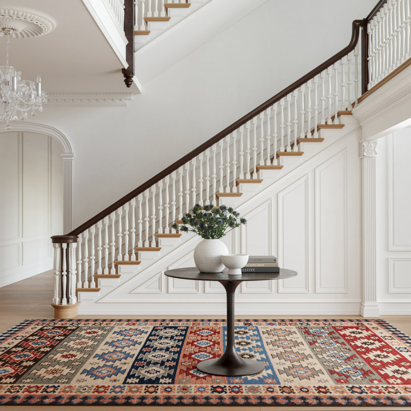 Tapis Balsam Kilim, Rectangle 8 pi 6 po x 11 pi 6 po