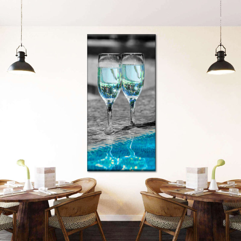 " Pop Pool Wine " by SodaPopArt, 54" H x 27" W x 1.25" D