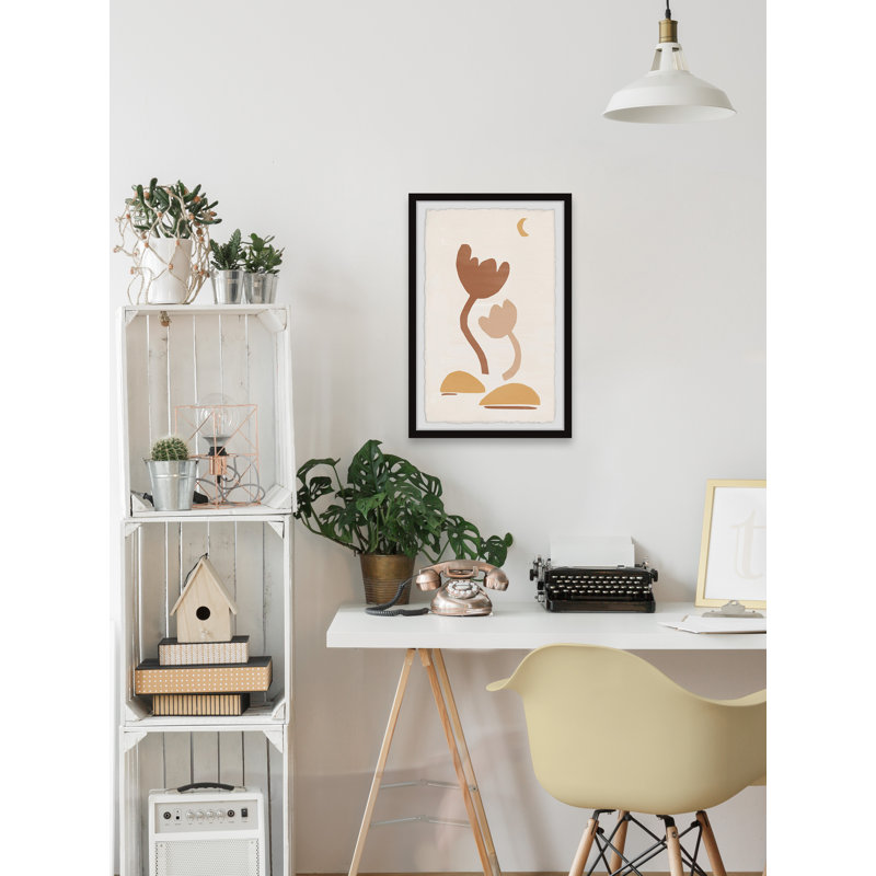 Garden Of Dedication - Single Picture Frame Painting, 61cm H x 41cm W x 3.81cm D