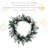 24 " Handmade Mixed Greenery Wreath