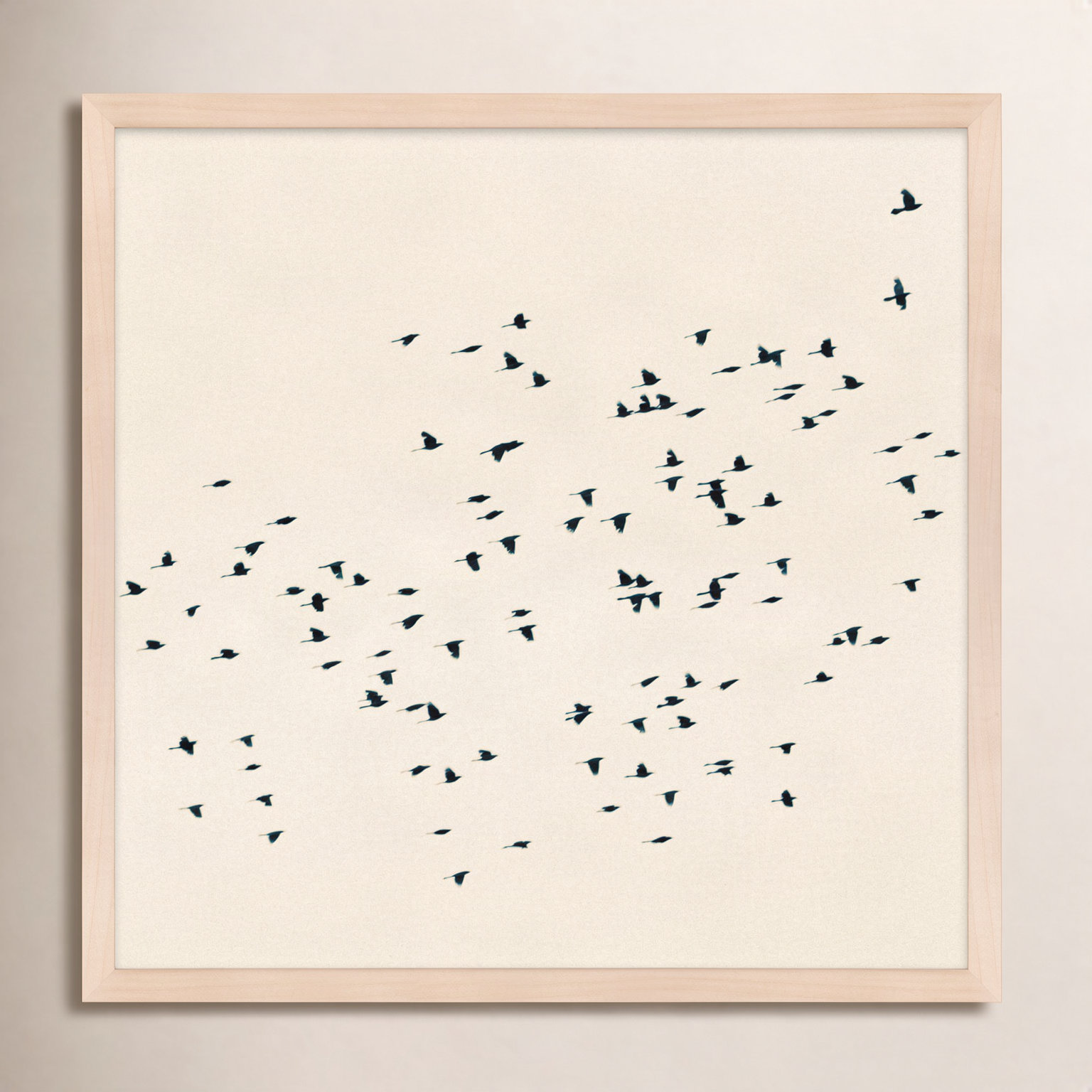 Garden Sign "Soaring" Print by Peter Dušek, 30" H x 30" W x 1.25" D, Brown