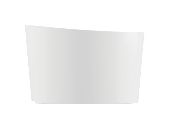 BeOne 46'' L Freestanding Soaking Bathtub
