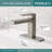 Xander Single-Hole Bathroom Faucet with Drain Assembly-27474941