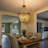 Modern 4-Light Boho Empire Wood Chandelier