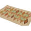Scandinavian Hand Knotted Wool Geometric Area Rug-1353933473
