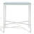 Genevieve Glass Top End Table-1154463441