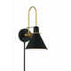Alston Single Light Iron Dimmable Barn Light