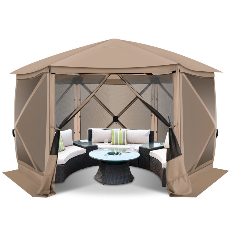 Pop-up abri de jardin, Kaki