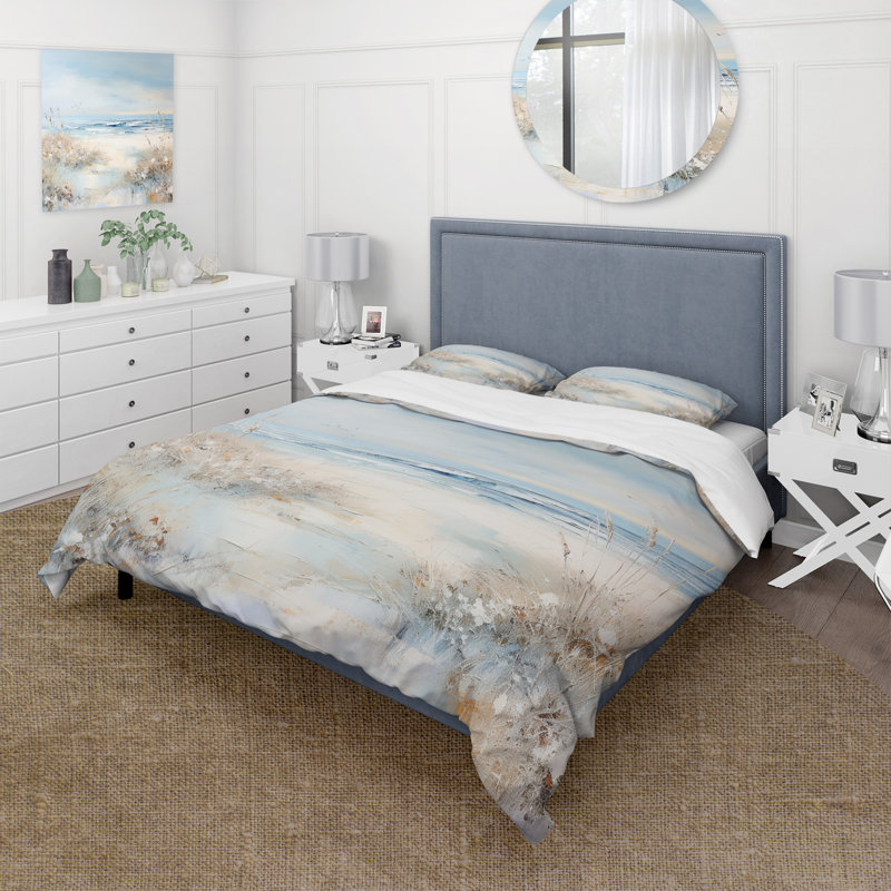 Ensemble de housse de couette Coastal Ocean Charm In Winter - Coastal Ocean