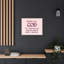 «Thank You God», art textuel sur toile tendue-631914382