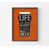 Brown Single Picture Framed without Mat